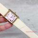 2017 Copy Cartier Tank Solo 24mm Gold Pink Face Silk Strap Watch (5)_th.jpg